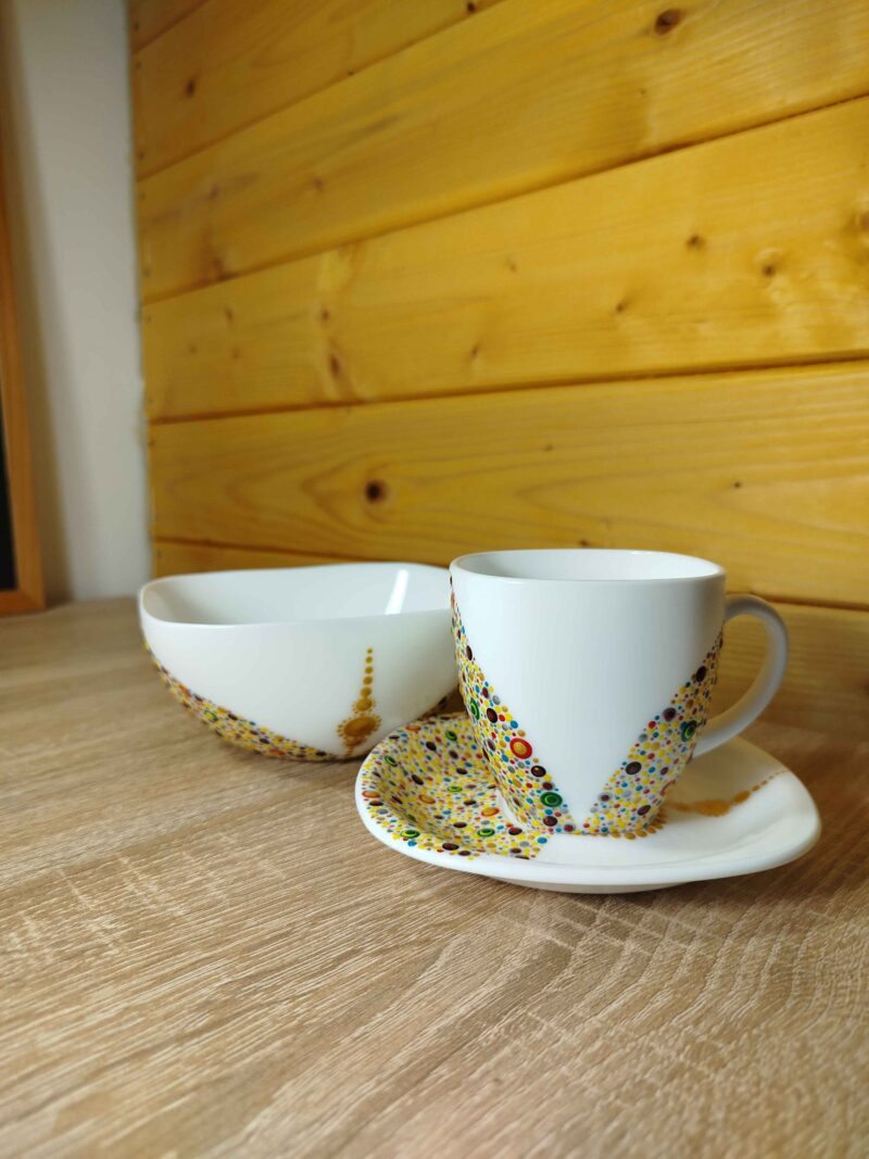 set Happiness šalica i zdjelica - stražnja strana