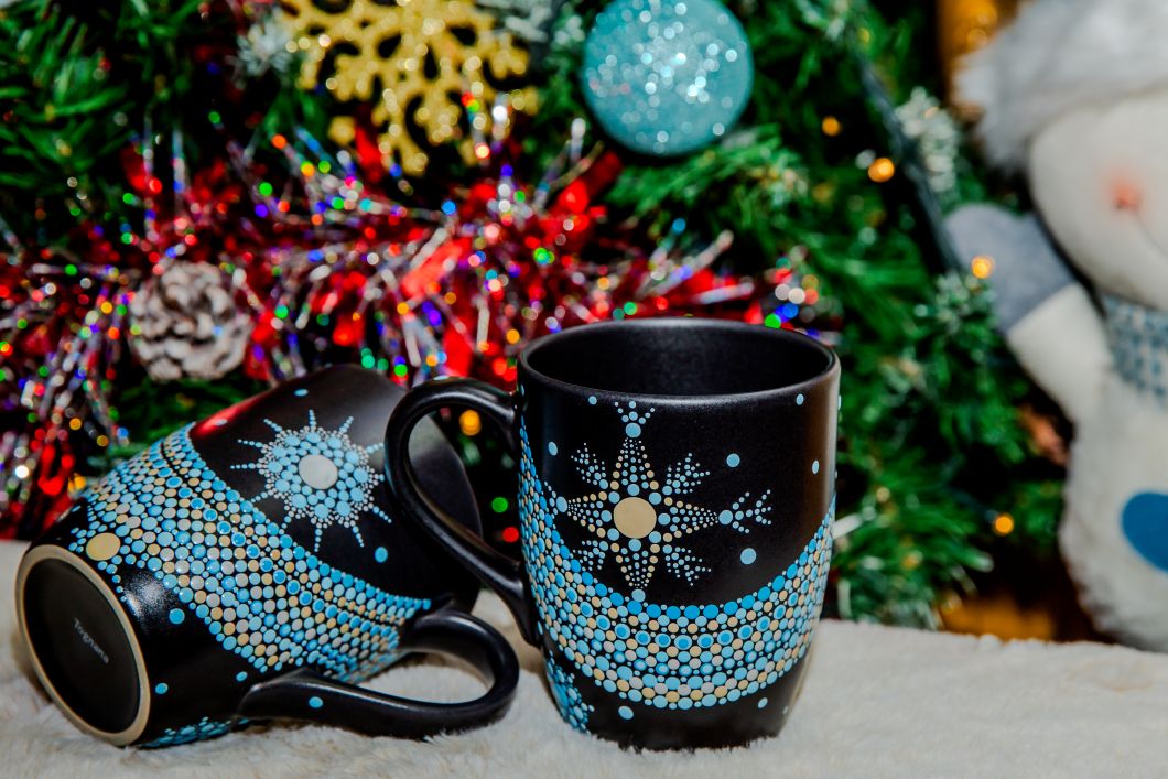 Winter night šalica za božićni poklon