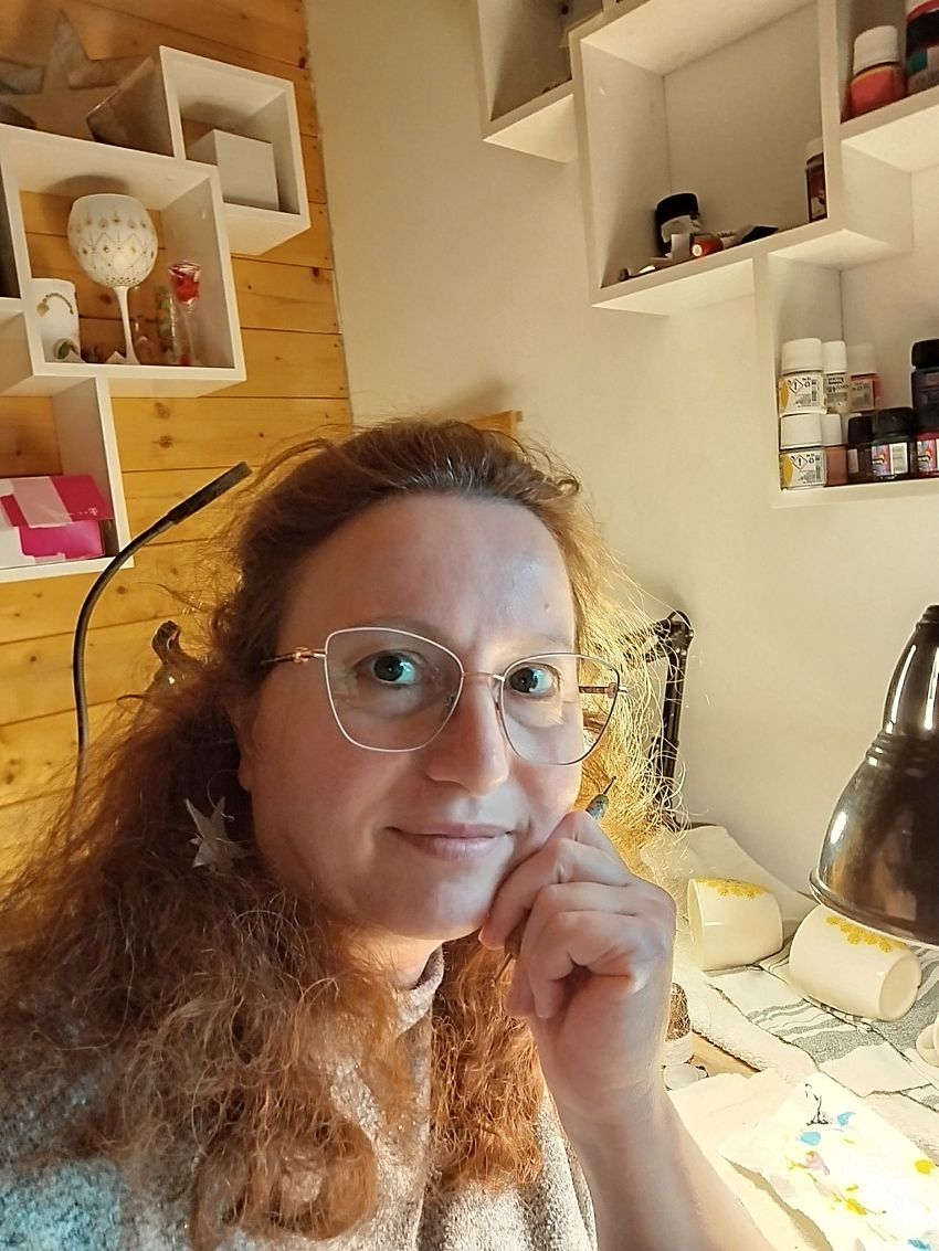 Martina u svome atelieru